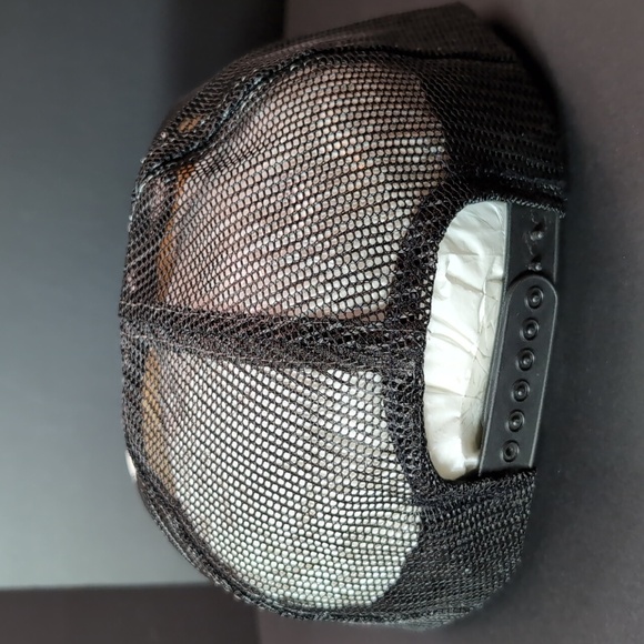 Hodgson Construction Wheatley Men's Black Mesh, Snapback Trucker Hat. - Picture 4 of 8